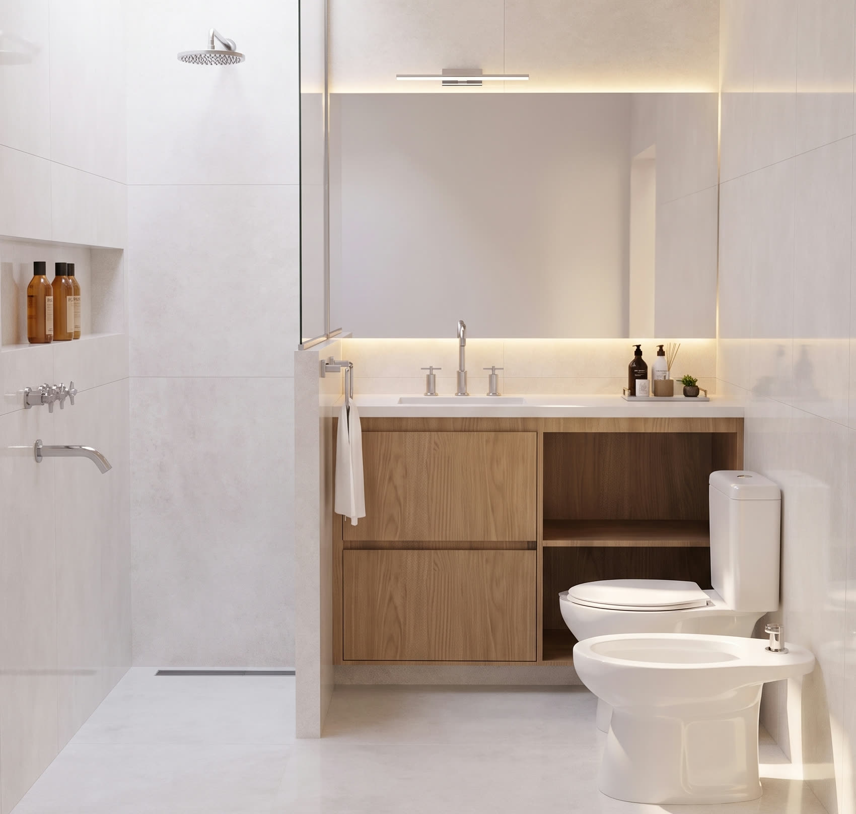 Baño en Carso White