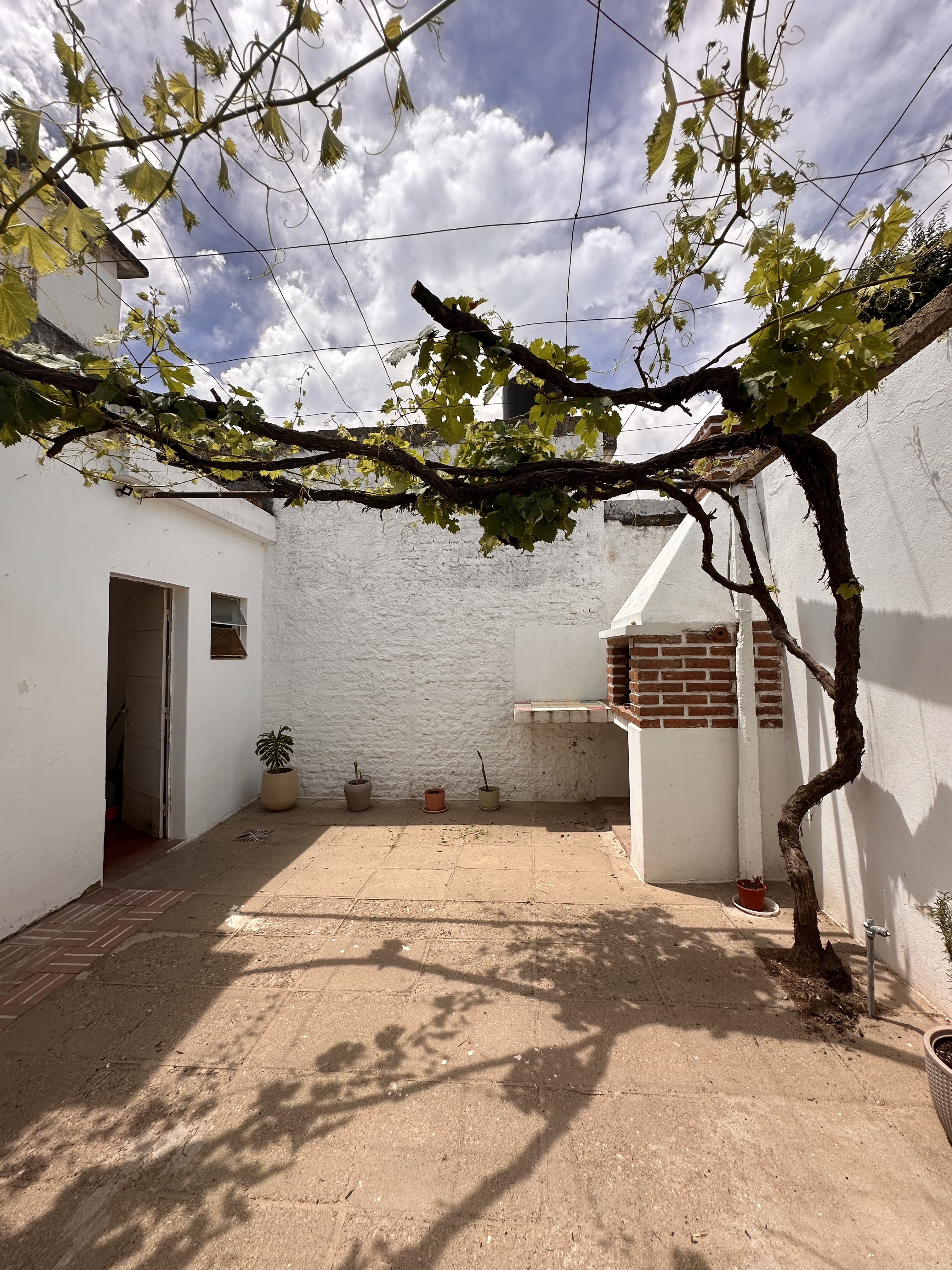 Patio antes