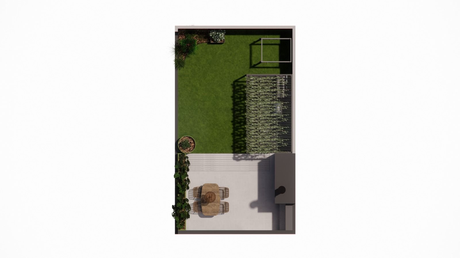 Planta de patio